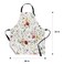Britimes Apron Home Kitchen Cooking Baking Gardening for Women Men With Pockets Wildflower Flower Floral Boho Butterfly Hydrangea 32x28 inch