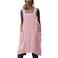 YESDOO Cotton Linen Apron Cross Back Apron for Women with Pockets Pinafore Dress for Baking Cooking