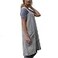 YESDOO Cotton Linen Apron Cross Back Apron for Women with Pockets Pinafore Dress for Baking Cooking