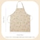 Yoocixu Adjustable Kitchen Apron for Women MenVintage Japanese Countryside PrintUnisex Cooking Baking Apron with Pocket Chef Apron for Home BBQ Garden