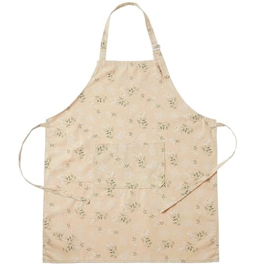 Yoocixu Adjustable Kitchen Apron for Women MenVintage Japanese Countryside PrintUnisex Cooking Baking Apron with Pocket Chef Apron for Home BBQ Garden