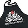 FixGrub Chefs Apron Grill Apron Funny Aprons for Men and Women 3 Pockets BBQ Apron Only
