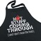 FixGrub Chefs Apron Grill Apron Funny Aprons for Men and Women 3 Pockets BBQ Apron Only