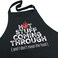 FixGrub Chefs Apron Grill Apron Funny Aprons for Men and Women 3 Pockets BBQ Apron Only