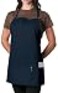 KNG Navy Blue 3 Pocket Adjustable Bib Apron for Men and Women