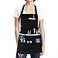 FreeNFond Adjustable Artist Apron with Pockets for Women Men Canvas Painting Aprons for Arts Gardening Utility or Work