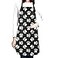 Abucaky Dog Animal Paws Print Waterproof Apron for Adults Chef Bib With Roomy Pocket for Kitchen BBQ Crafting Drawing