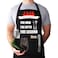 LYLPYHDP Funny Aprons for Men Adjustable Neck Strap Waterproof Oilproof Perfect for Grilling Ideal Husband Birthday Gift Gifts for Fathers Day