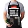 LYLPYHDP Funny Aprons for Men Adjustable Neck Strap Waterproof Oilproof Perfect for Grilling Ideal Husband Birthday Gift Gifts for Fathers Day