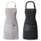 ATROPOS 2 Pieces Aprons for Women with Pockets Aprons for Men Womens Kitchen Apron Cooking Apron Adjustable Bib Chef ApronUnisex
