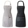 ATROPOS 2 Pieces Aprons for Women with Pockets Aprons for Men Womens Kitchen Apron Cooking Apron Adjustable Bib Chef ApronUnisex