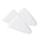 Cupuamon Cloth Napkins 17x17 inch Washable Polyester Dinner Napkins Soft Table Napkins for Wedding Party Dining BanquetWhite12PCS