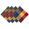 DII Checkered Tabletop Collection 100 Cotton Machine Washable Napkin Set 20x20 Summer Check 4 Piece