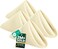 Utopia Home 24 Pack Ivory Cloth Napkins 17x17 Inches 100 Polyester Hemmed Edges Washable and Reusable Ideal for Parties Weddings and Dinners