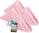 Utopia Home 24 Pack Pink Cloth Napkins 17x17 Inches 100 Polyester Hemmed Edges Washable and Reusable Ideal for Parties Weddings and Dinners