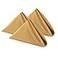 Cupuamon Cloth Napkins 17x17 inch Washable Polyester Dinner Napkins Soft Table Napkins for Wedding Party Dining BanquetGold25PCS