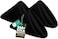 Utopia Home Black Cloth Napkins 12 Pack 20x20 Inches Ideal Dinner Napkins for Party Wedding and LunchDinner