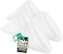 Utopia Home 24 Pack White Cloth Napkins 20x20 Inches 100 Polyester Dinner Napkins with Hemmed Edges Washable Napkins Ideal for Parties Weddings and Dinners