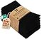 Utopia Kitchen Black Cloth Napkins 12 Pack 20x20 Inch Absorbent Cotton Blend Washable and Reusable for Dinner Restaurant Lunch Wedding and Hotel