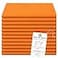 Aunti Em's Aunti Ems Kitchen Apricot Cotton Napkins Cloth 20 x 20 Oversized 100 Natural Bulk Linens for Dinner Events Weddings Set of 12