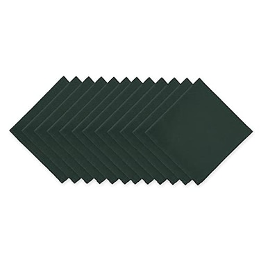 DII Cotton Buffet Napkin Set 16x16 Dark Green 12 Piece