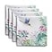 Maison d' Maison d Hermine 100 Cotton Cloth Napkins Set of 4 Everyday Reusable Square Napkins Cloth Washable Dinner Party Wedding Restaurant Hotel Kitchen Spring Summer Tropiques 20 x 20