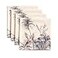 Maison d' Maison d Hermine Cloth Napkins Set of 4 100 Cotton for Thanksgiving Christmas Decorations Everyday Reusable Square Fall Napkins Cloth Washable Dinner Party Amazonia 20x20