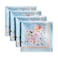 Maison d' Maison d Hermine 100 Cotton Cloth Napkins Set of 4 Everyday Reusable Square Napkins Cloth Washable Dinner Party Wedding Restaurant Hotel Kitchen Spring Summer Ibiza Blue 20 x 20