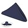 PLOYMONO Navy Blue Heavy Duty Polyester Napkins 17 x 17 Inch Solid Washable Cloth Dinner Napkins Set of 8 Napkins with Hemmed Edges Great for Weddings Parties Banquets Dinner More