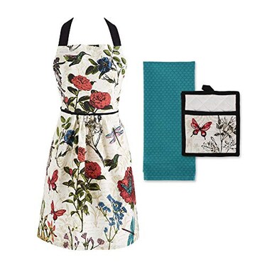 DII Botanical Butterfly Kitchen Collection Tablecloth 60 x 84