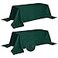 Fokitut 2 Pack Waterproof Rectangle Tablecloth 90x132 InchStain Resistant and Wrinkle Polyester Table Cloth Fabric Table Cover for Kitchen Dining Wedding Party Holiday DinnerHunter