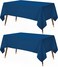 Utopia Kitchen Rectangle Table Cloth 2 Pack60x102 Inches Royal Blue Tablecloth Machine Washable Polyester Table Cover for Dining Buffet Parties Picnics Events Weddings and Restaurants