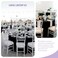 Showgeous 4 Pack Black Round Tablecloth 90 Inch Washable Polyester Tablecloths for Round Tables Stain Resistant and Wrinkle Table Cloth Decorative Fabric Table Cover for Dining Wedding Party Banquet B