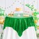B-COOL BCOOL Green Sequin Tablecloth Christmas Decor Top Glitter Overlay Table Decoration Birthday Prom Carnival Winter Cake Cloths St Patricks Day 50x50inch