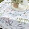 Benson Mills Spillproof SpringSummer Durable Heavyweight Fabric Indoor Outdoor Tablecloth Washable Table Cloth for Rectangle Tables PicnicPatio Table Covers 60 x 120 Rectangular Botanica