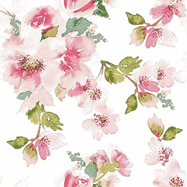 Cerulean Vinyl Tablecloth with Flannel Backing Waterproof OilProof PVC Table Cloth StainResistant Wipeable Rectangle Table Cover for Indoor and Outdoor Size Cherry Blossom 52x70