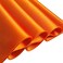 Counfeisly 1 Pack Satin Table Cover Rectangle Silkly Soft Table Cloth Satin Dining Table Cloths for Wedding Banquet Table Decoration Dining Room Indoor and Outdoor Use 60 x 102 Inches Orange