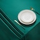 Counfeisly 1 Pack Satin Table Cover Silkly Soft Table Cloth Satin Dining Table Cloths for Wedding Banquet Table Decoration Dining Room Indoor and Outdoor Use 52 x 52 Inches Blackish Green