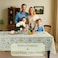 CPC COTTON CPC Tablecloth 100 Cotton 60x60 Inch Indian Block Print Easter Square Table Cover Table Cloth for Weddings Parties Jade Green 4Seater