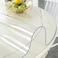 Deep Dream 20mm Thick 36 Inches Clear Round Table Cover Tablecloth Protector for Dining Room Office