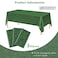 durony 3 Pack Green Grass Field Plastic Tablecloth Grass Print Table Covers 54 x 108 Inches Sports Party Table Decor for Sports Theme Parties Decorations