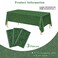 durony 3 Pack Green Grass Field Plastic Tablecloth Grass Print Table Covers 54 x 108 Inches Sports Party Table Decor for Sports Theme Parties Decorations