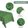 durony 3 Pack Green Grass Field Plastic Tablecloth Grass Print Table Covers 54 x 108 Inches Sports Party Table Decor for Sports Theme Parties Decorations