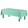 Exquisite 12Pack Premium Plastic Tablecloth 54in x 108in Rectangle Table Cover Mint Green