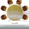 Exquisite Lace Table Cloth Round Table Plastic 6Pack Lace Tablecloth Round 84 Clear Gold Floral Tablecloth Disposable Wild Flower Party Decorations Party Supplies