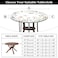 Fecvdlis Spring Summer Flower Round Fitted Tablecloth with Elastic Edge Wipeable Table Cloth Waterproof Reusable Outdoor Table Cover for Kitchen Picnic Patry Indoor Fits 4448 Diameter Round Tables