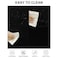 Fokitut 2 Pack Waterproof Rectangle Tablecloth 60x102 Inch Stain Resistant and Wrinkle Polyester Table Cloth Fabric Table Cover for Kitchen Dining Wedding Party Holiday DinnerBlack