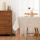 Hiasan 2 Pack Faux Linen Rectangle Tablecloth Wrinkle and Stain Resistant Washable Table Cloth for Kitchen Dining Room Holiday Table Cover for Party Dinner Beige 52 x 70 Inch