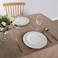 Hiasan Faux Linen Square Tablecloth Wrinkle and Stain Resistant Washable Table Cloth for Kitchen Dining Room Holiday Table Cover for Party Dinner Khaki 70 x 70 Inch