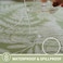 HOMOHEINI Rectangle Table Cloth100 Waterproof Tablecloth Oil Proof Spill Proof Vinyl Table Cloth Wipe Clean Plastic Table Cover for Dining Camping Indoor and Outdoor 52 x 70Green Leaves